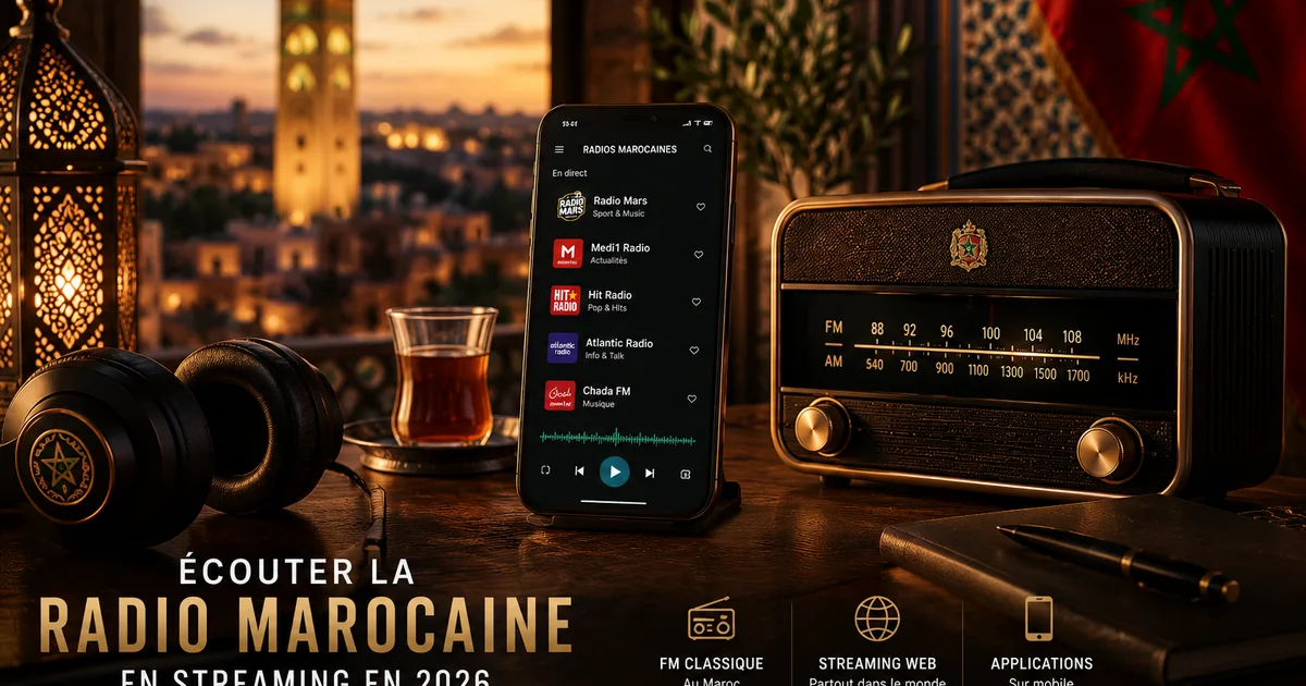 Écouter la radio marocaine en streaming en 2026 : le guide simple