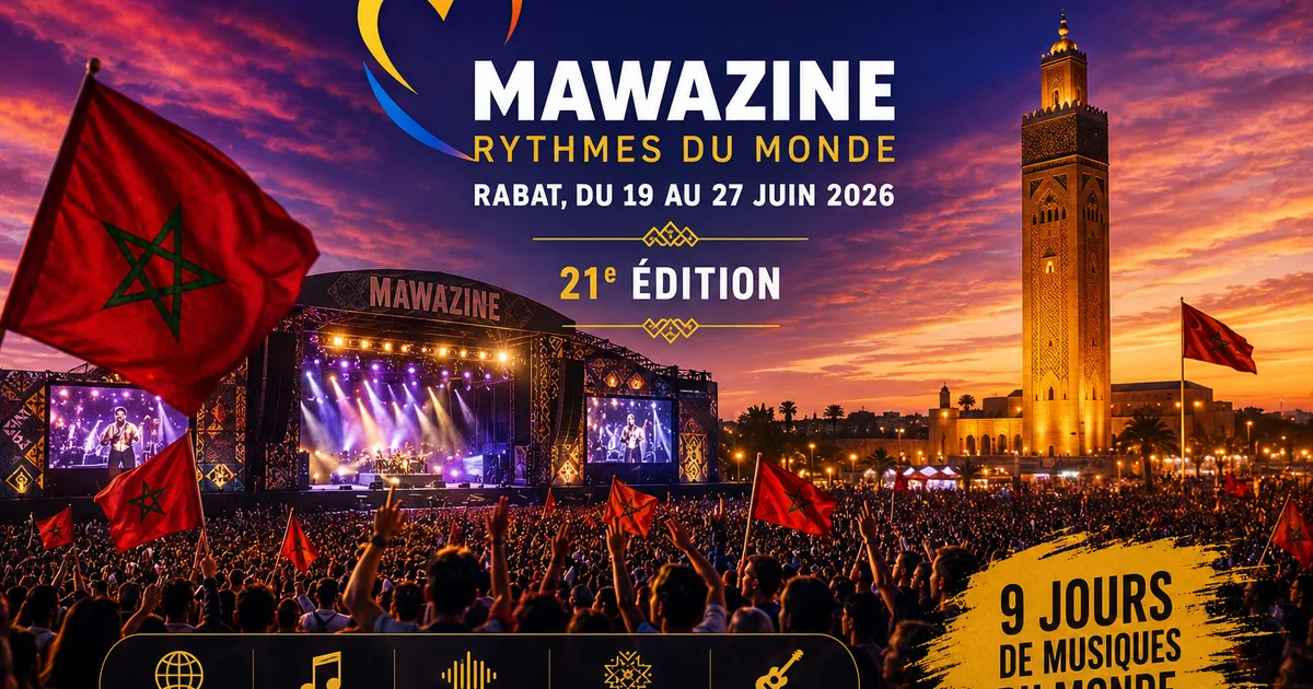 Mawazine 2026 : Rabat se prépare à neuf jours de musiques du monde