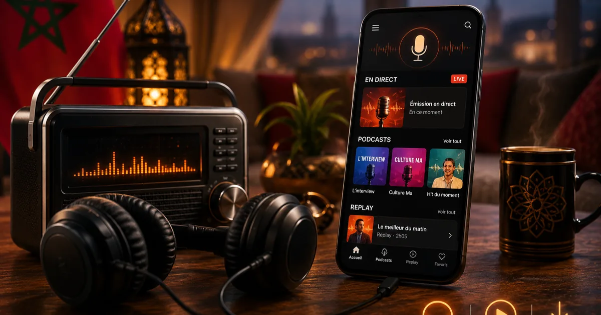 Podcasts et replay : la nouvelle vie des radios marocaines